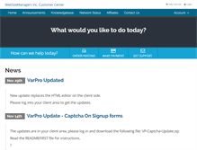 Tablet Screenshot of mysupportsite.net